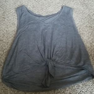 Lululemon front tie tank size 10